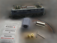 micromotor NA005g motor ombouwset voor Arnold 0232-0234 - thumbnail