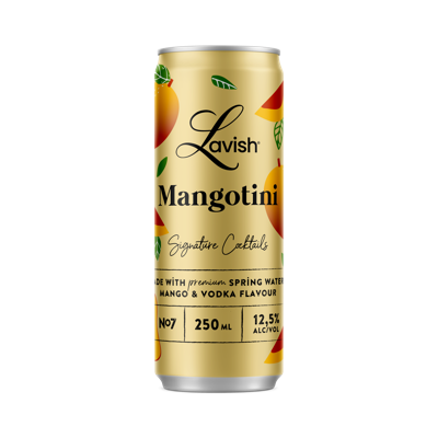 Lavish Mangotini Signature Cocktail - 250ml - 12,5% alc.