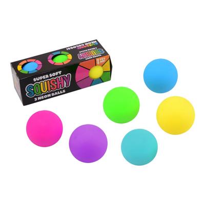 John Toy Neon Squize bal 50mm set a 3