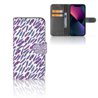 Apple iPhone 13 | Telefoon Hoesje | Feathers Color - thumbnail