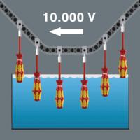 Wera 165 iS PZ VDE geïsoleerde Schroevendraaier Pozidriv, kling met gereduceerde diameter, PZ 2 x 100 mm - 1 stuk(s) - 05006461001 - thumbnail