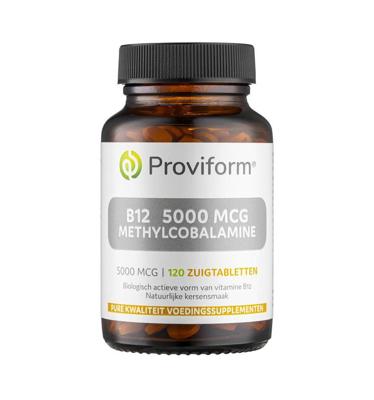 Proviform B12 5000mcg Methylcobalamine Zuigtabletten