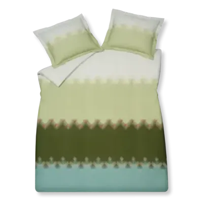 Vandyck Vandyck Dekbedovertrek Happy Sleep smokegreen 1-persoons (140x200/220 )