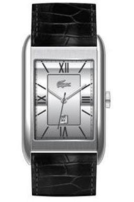 Lacoste horlogeband 2010356 / LC-13-1-14-0044 Leder Zwart 23mm + zwart stiksel Lacoste horlogeband 2010356 / LC-13-1-14-0044 Leder Zwart 23mm + zwart stiksel