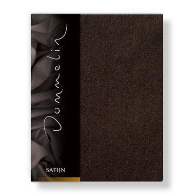 Dommelin Dommelin Hoeslaken Uni Satijn 300TC 575 Choco 90x210/30