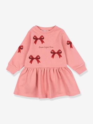 Uitlopende sweaterjurk rozen Uitlopende sweaterjurk rozen