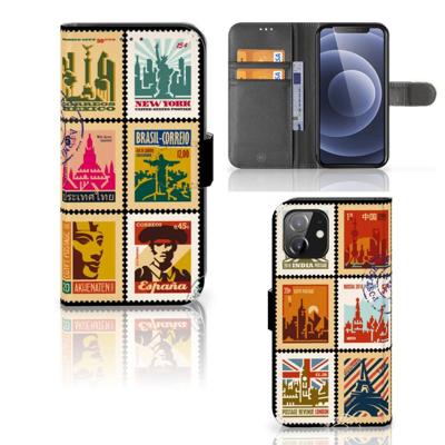 iPhone 12 | 12 Pro (6.1") | Flip Cover | Postzegels