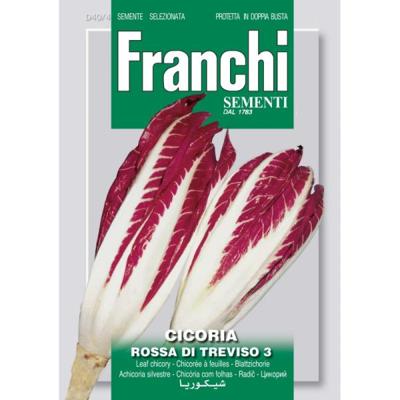 Roodlof Cicoria Rossa Di Treviso 40/4 zaden Franchi - Franchi Roodlof Cicoria Rossa Di Treviso 40/4 zaden Franchi - Franchi