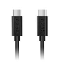 USB 2.0 USB-C M/M Charing/ Data Sync Cable, Black, 200CM QC3.0 & 3A Output Support - thumbnail
