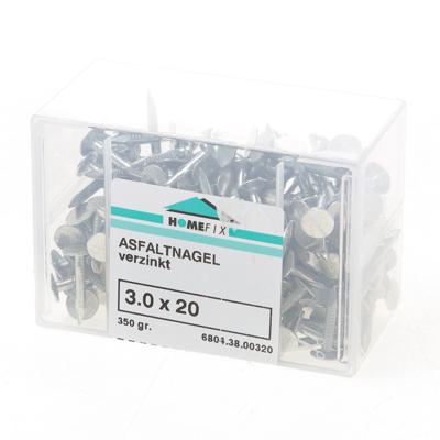 Homefix Asfaltnagel Vz 3.0X20 | 400 gram - 6702.40.20030
