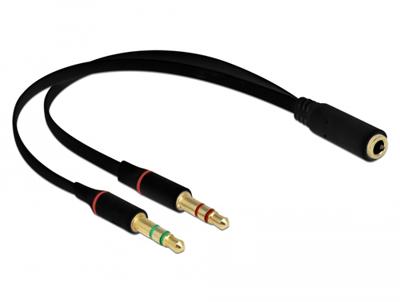 DeLOCK Headset adapter