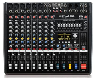 Dynacord CMS600-3 8-kanaals mengpaneel Dynacord CMS600-3 8-kanaals mengpaneel