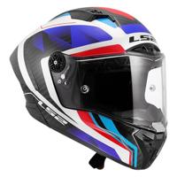 LS2 integraalhelm "ff805 thunder carbon gp diamond helmet ff805 thunder gp raute l blue/red - thumbnail