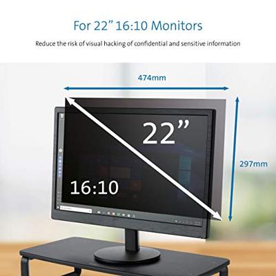 Kensington Privacy Screen Filter Privacyfolie Monitor 55,9 cm (22) Beeldverhouding: 16:10 626483 - thumbnail