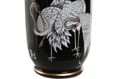 Bureaulamp Home ESPRIT Zwart Gouden Keramisch 50 W 220 V 40 x 40 x 70 cm Bureaulamp Home ESPRIT Zwart Gouden Keramisch 50 W 220 V 40 x 40 x 70 cm