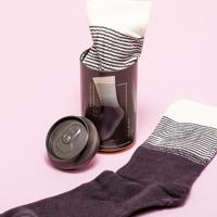 Craft bier sokken - Stout (zwart) - thumbnail