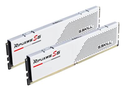 G.Skill F5-6000J2836G32GX2-RS5W Werkgeheugenmodule voor PC DDR5 64 GB 2 x 32 GB 6000 MHz F5-6000J2836G32GX2-RS5W G.Skill F5-6000J2836G32GX2-RS5W Werkgeheugenmodule voor PC DDR5 64 GB 2 x 32 GB 6000 MHz F5-6000J2836G32GX2-RS5W