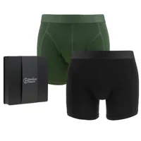 Bamboo Basics 2-pak heren boxers - Rico - Cadeau verpakking - Gift multipack heren onderbroeken - thumbnail