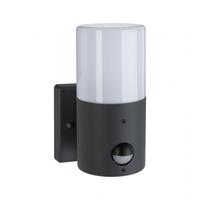 Paulmann Outd 230V Wandl Tubs PIR grau 94648 Buitenlamp met bewegingsmelder (wand) E27 - thumbnail