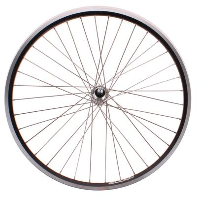 voorwiel Hybride 28 inch Parallex aluminium zwart