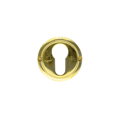 Hdd Pro Cylinderplaatje Rond Retro 50 Mm Classic Messing Gepolijst Niet Vernist Hdd Pro Cylinderplaatje Rond Retro 50 Mm Classic Messing Gepolijst Niet Vernist