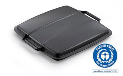 Durable Durabin Eco 90 1800506221 Deksel Kunststof (b x h x d) 507 x 60 x 470 mm Zwart 1 stuk(s)