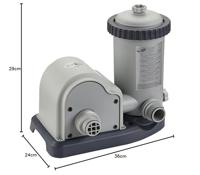 Intex 28636GS Krystal Clear Filterpomp 5678L 12V - thumbnail