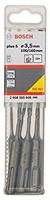 Bosch Accessories SDS-plus-5 2608585609 Carbide Hamerboor 3.5 mm Gezamenlijke lengte 135 mm SDS-Plus 10 stuk(s) - thumbnail