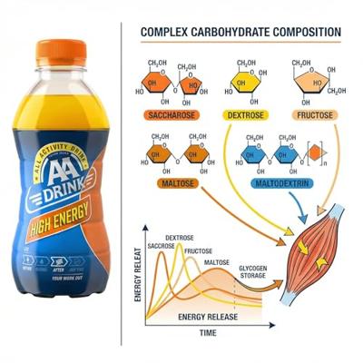 Aa drink high energy petfles 330ml | 24 stuks