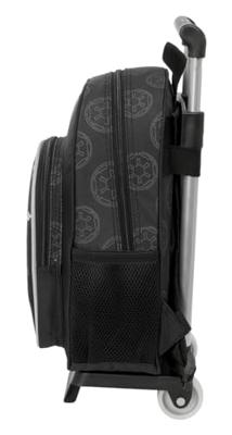 Schoolrugzak met Wielen Star Wars Rebellion Zwart 27 x 33 x 10 cm