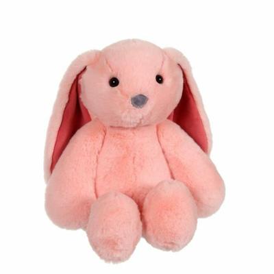 Trendy konijnenknuffel - GIPSY TOYS - Roze, 28 cm