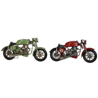 Decoratieve figuren Home ESPRIT Rood Groen Vintage 32 x 11 x 15 cm (2 Stuks)