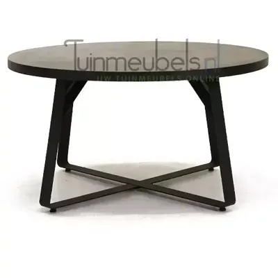 Dining Tuintafel Vita Braga 140 cm - Antraciet