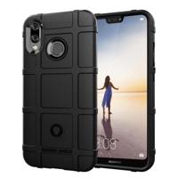 volledige schokbestendige TPU Case voor Huawei P20 Lite / Nova 3e (zwart) - thumbnail