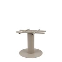 LABEL51 Eetkamertafel Extra Stable - Taupe - Metaal - 75x75x72 cm - thumbnail