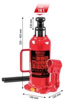 KS Tools Hydraulische flessenkrik - thumbnail