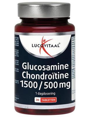 Lucovitaal Glucosamine Chondroïtine 1500/500mg Tabletten
