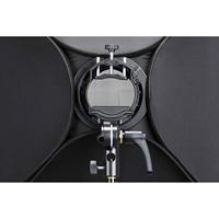 Godox S2 type Bracket Bowens + Softbox 80x80cm + Grid - thumbnail