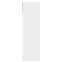 Schoenenkast met 2 klaplades 80x34x116 cm wit - thumbnail