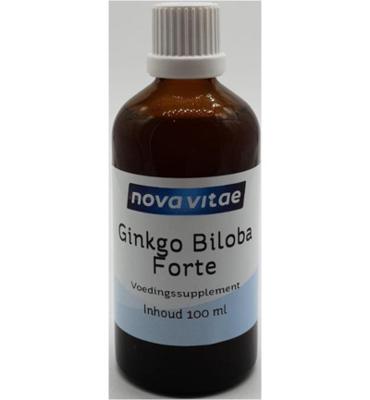 Nova Vitae Ginkgo Biloba Forte Tinctuur Nova Vitae Ginkgo Biloba Forte Tinctuur
