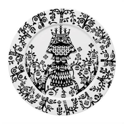 Iittala Dinerbord Taika Zwart ø 27 cm