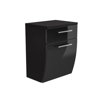 Lage badkamerkast Milan Antraciet