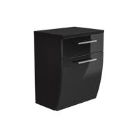 Lage badkamerkast Milan Antraciet - thumbnail