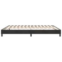 Bedframe zonder matras 180x210 cm fluweel zwart - thumbnail