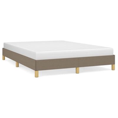Bedframe stof taupe 160x200 cm Bedframe stof taupe 160x200 cm