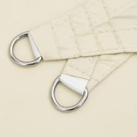 VidaXL Zonnescherm rechthoekig 2x4 m oxford stof crèmekleurig - thumbnail