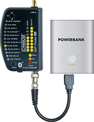 Schwaiger Sat Finder HD + Powerbank SAT finder Schwaiger Sat Finder HD + Powerbank SAT finder