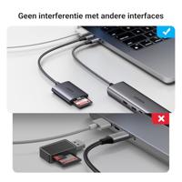 UGREEN 80888 USB-kabel USB 3.2 Gen1 USB-C stekker Zwart - thumbnail