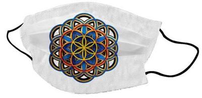 Mondkapje/Yogi Masker Flower of Life Mondkapje/Yogi Masker Flower of Life