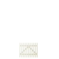 Wit Houten Tuinpoort Retro 100 x 80 CM - thumbnail
